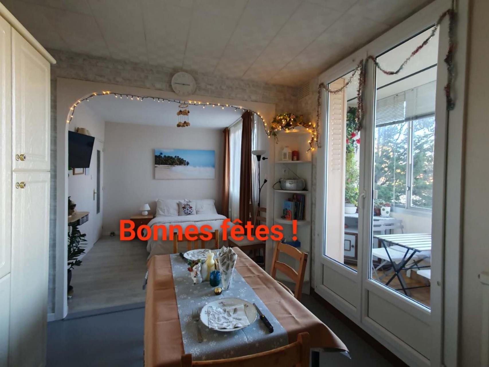 Medipole T2 Avec Un Garage Gratuit Sur Place, 16Min A Centre Ville Lyon En Metro A 빌뢰르반 외부 사진